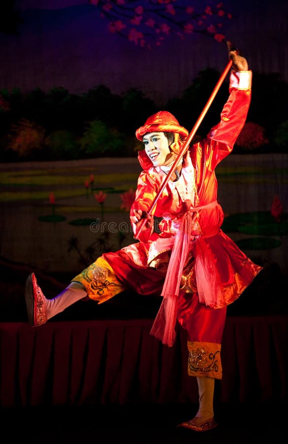 Myanmar Folk Dance stock photos