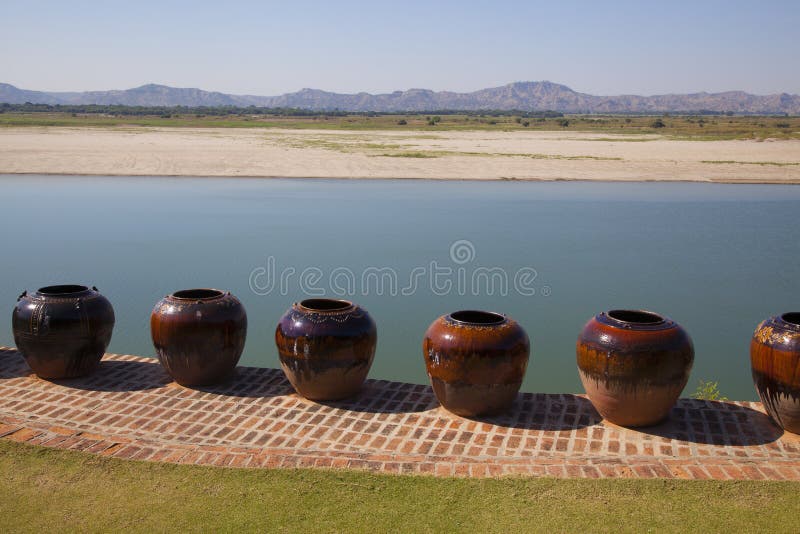 Myanmar, the river