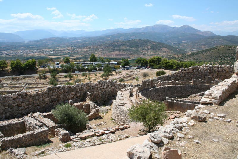 Beautiful historic mycenae - peloponnese - greece