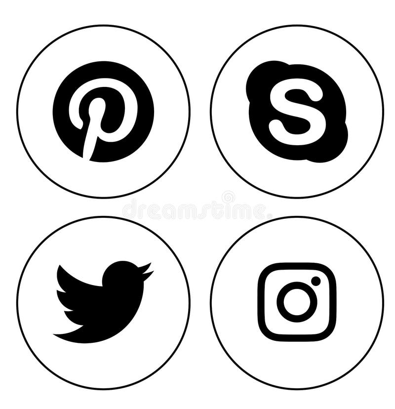 Social Media Apps 2020 Stock Illustrations – 210 Social Media Apps 2020 ...