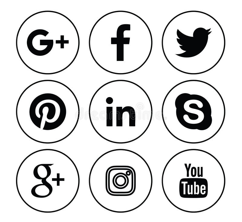 Social Media Apps 2020 Stock Illustrations – 210 Social Media Apps 2020 ...