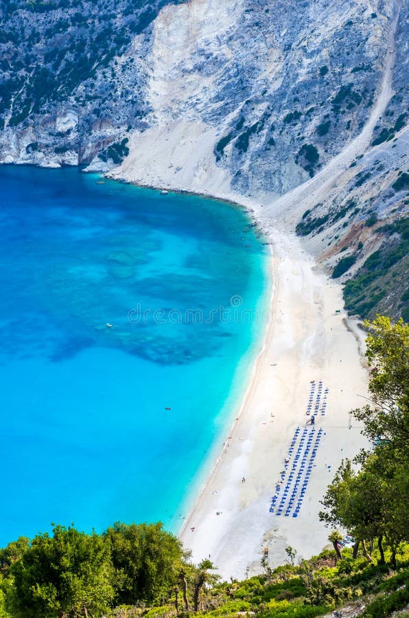 Oia Village, Santorini Island, Greece Stock Image - Image of background ...