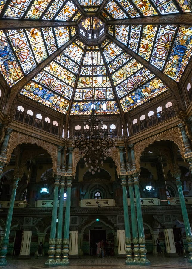 Mysore Palace inside view, Mysore, Karnataka, India