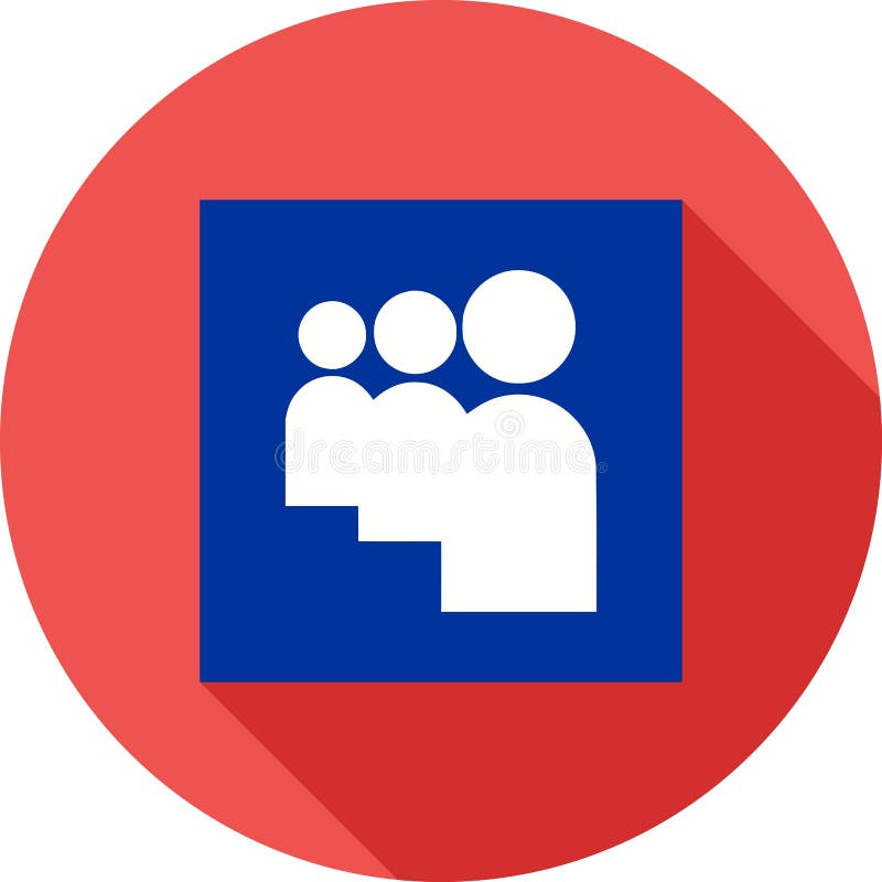MySpace royalty free illustration