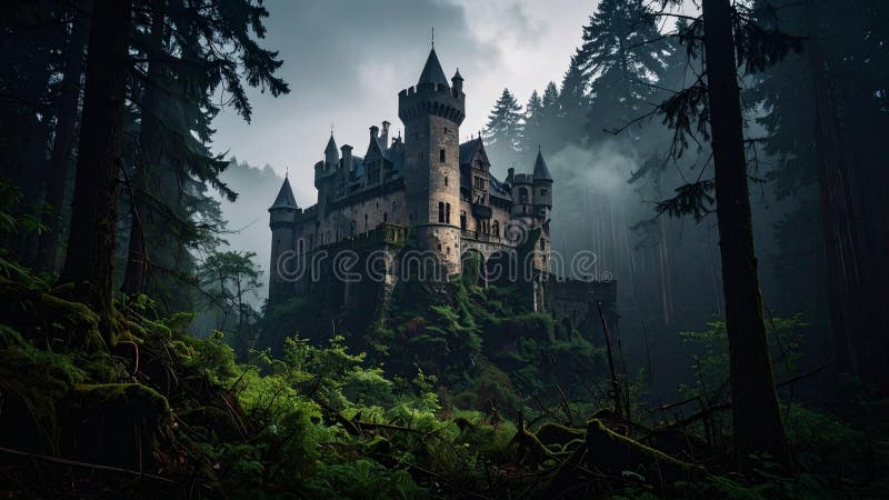 6,548 Castle Dark Forest Stock Photos - Free & Royalty-Free Stock