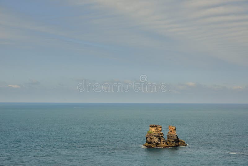 Mysterious Coast of Jinshan, New Taipei City, Taiwan.