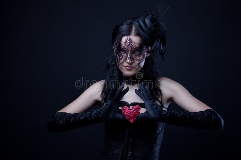 Mysterious lady stock images Mysterious lady stock images