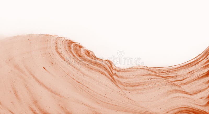 Mysterious red surface. Abstract painting stock illustration