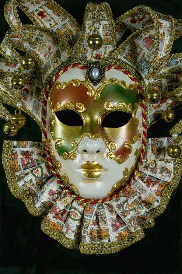 Mysterious venetian mask