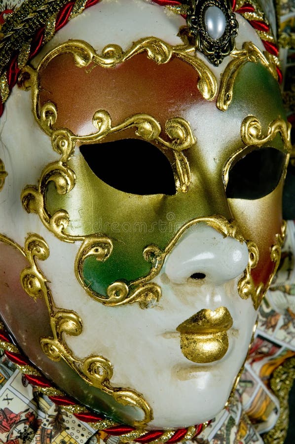 Mysterious venetian mask