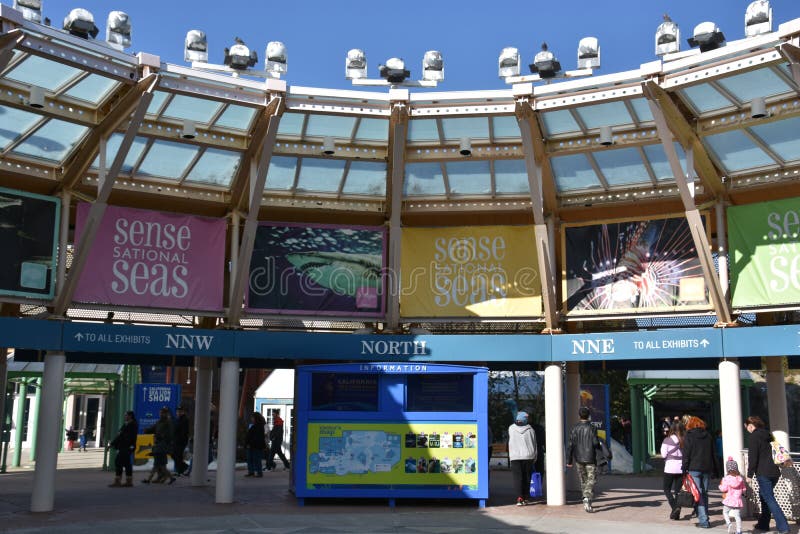 Mystic Aquarium in Connecticut Editorial Image Image of silhouette