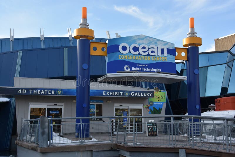 Mystic Aquarium in Connecticut Editorial Stock Photo Image of