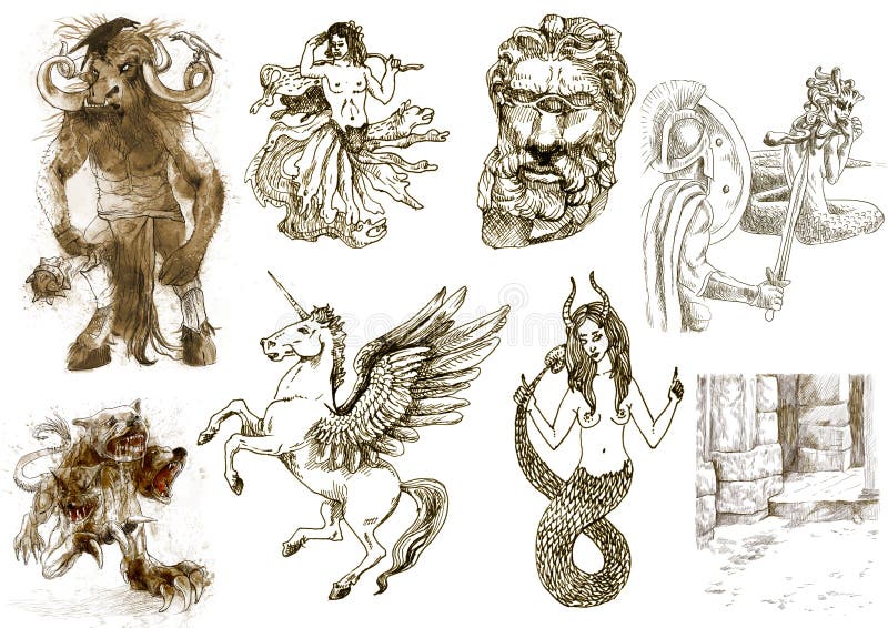 ArtStation  drawings of animals and mythical creatures