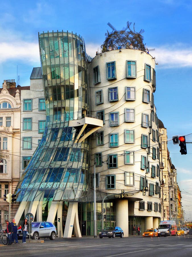 Mystisk stad Prague royaltyfri bild
