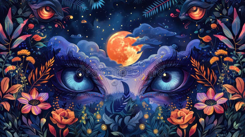 Mythical Creatures and Esoteric Elements: Modern Illustration