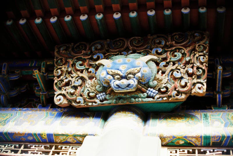 Mythical creatures under the eaves
