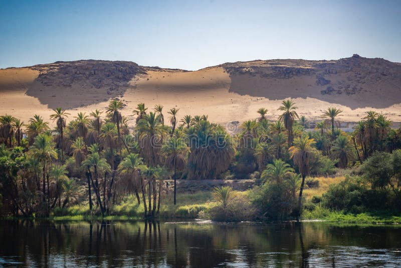 Mythical River Of The Country Of The Pharaohs In Egypt Stock Image mythical-river-of-the-country-of-the-pharaohs-in-egypt-stock-image
