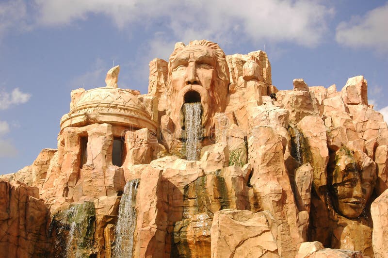 Face Of Zeus On Mount Olympus Stock Image Image 18616753