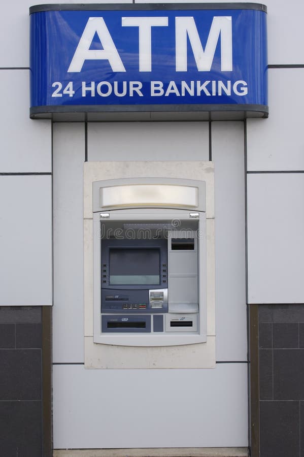 Máquina do ATM fotografia de stock royalty free Máquina do ATM fotografia de stock royalty free