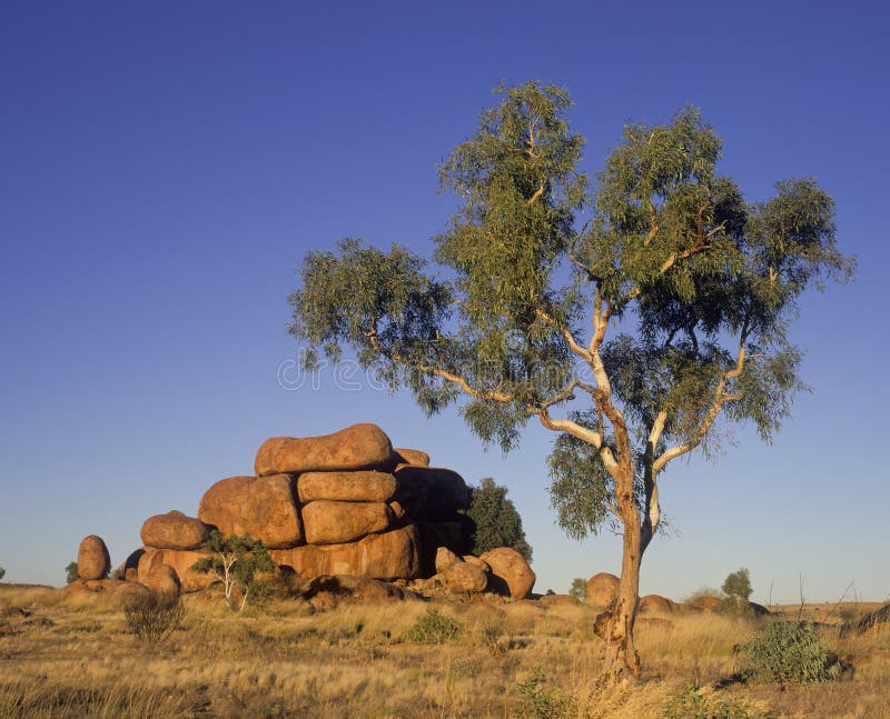 Mármores dos diabos imagem de stock