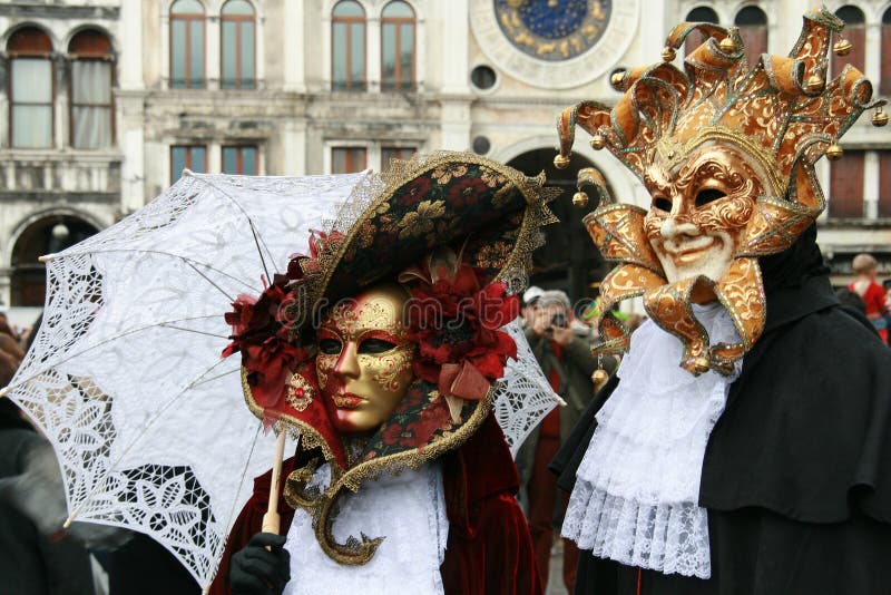 Máscara - Carnaval - Veneza fotos de stock