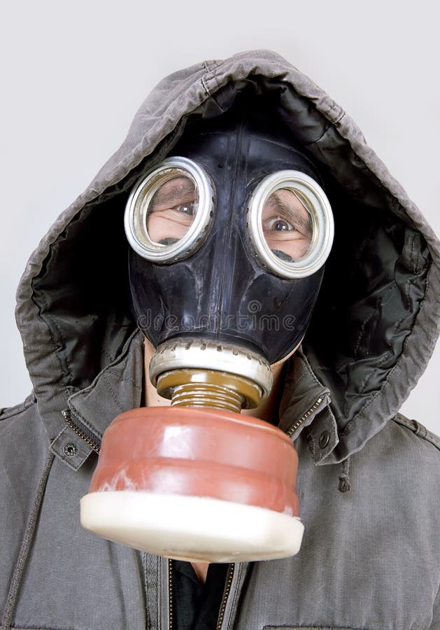 Máscara de gás foto de stock royalty free