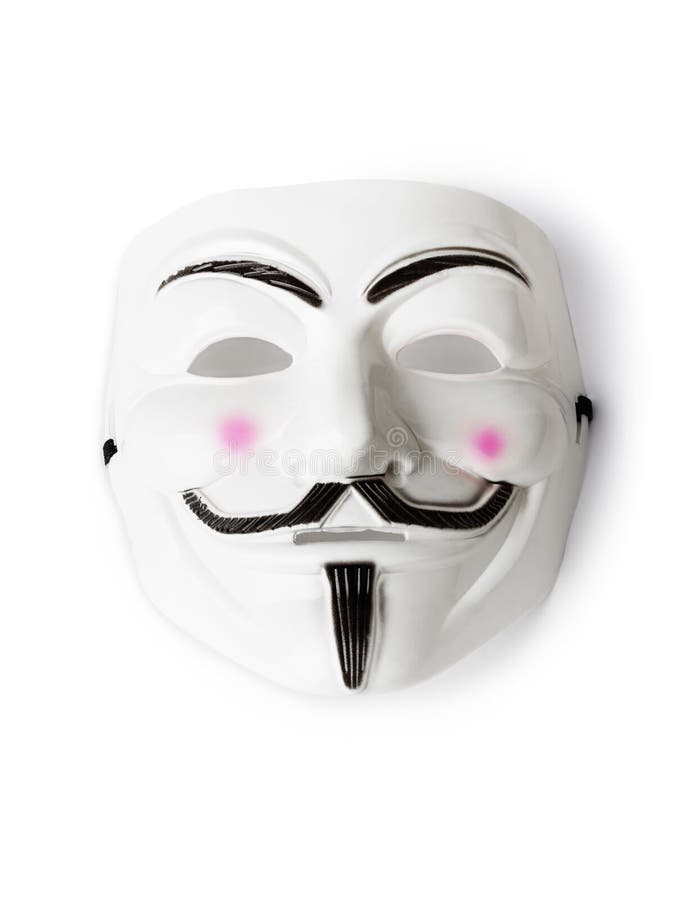 O Hacker Em Uma Máscara De Guy Fawkes Foto de Stock Editorial Imagem