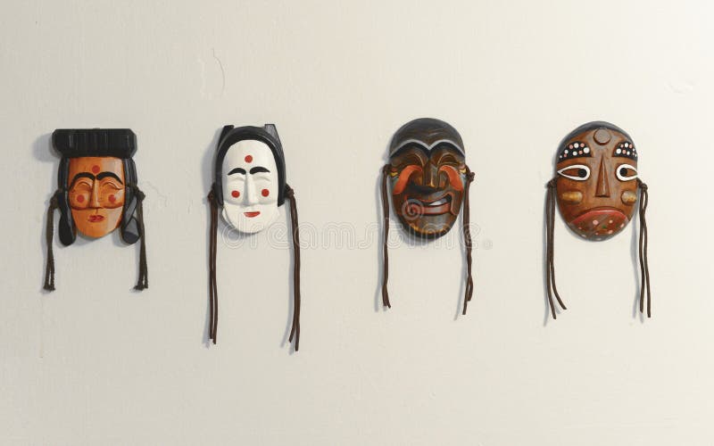 Máscara tradicional coreana