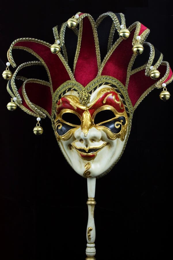 Máscara de carnaval veneciana fotografía de archivo libre de regalías