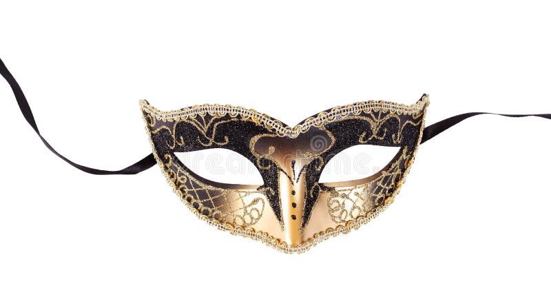 Máscara de carnaval veneciana imágenes de archivo libres de regalías
