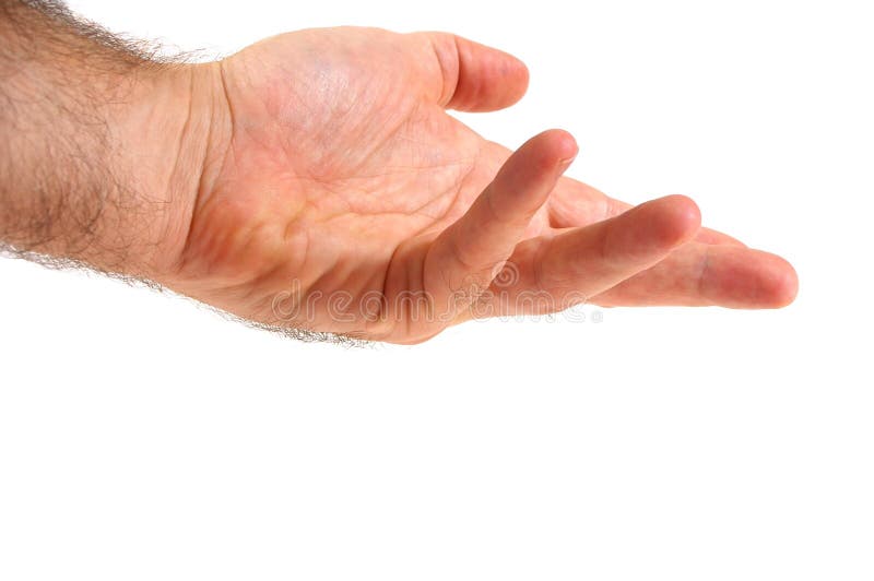 Mână masculină stock photos