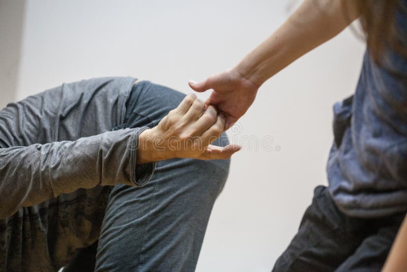 Mão dançante imagens de stock