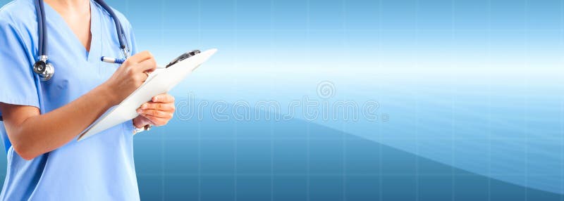 Mãos de um médico. imagem de stock