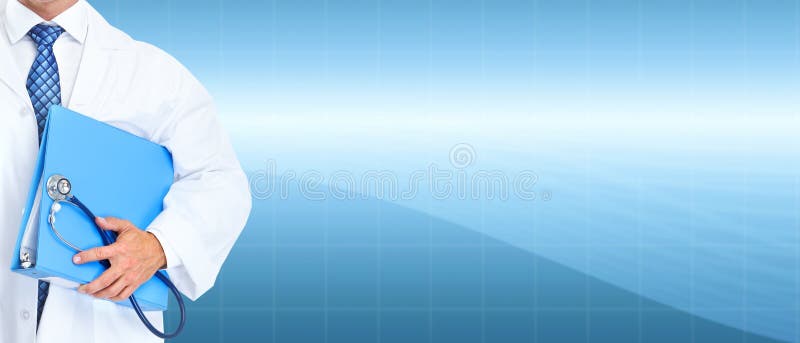 Mãos de um médico. fotos de stock