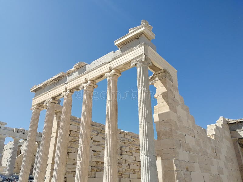 Mächtiger Parthenon stockfoto Mächtiger Parthenon stockfoto