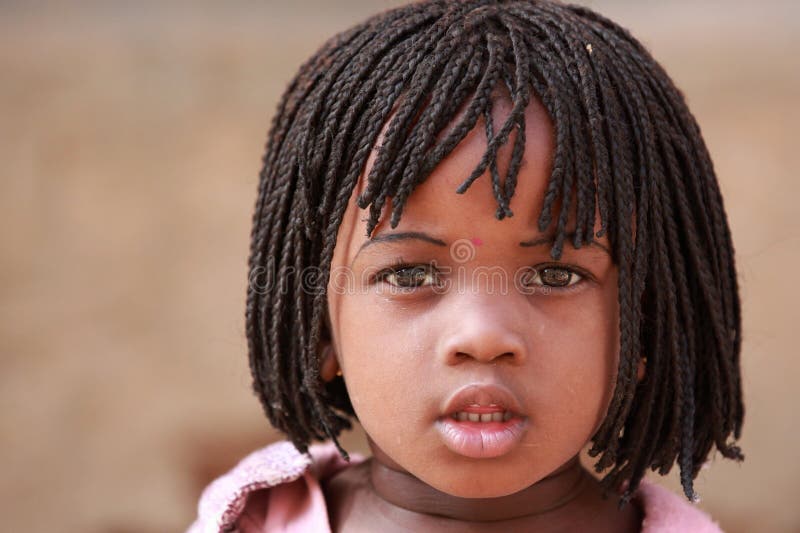 Mädchen in Afrika stockfotografie Mädchen in Afrika stockfotografie