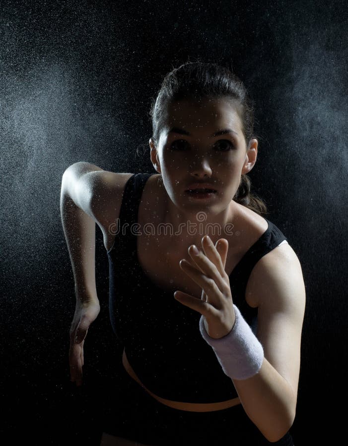Mädchen im Sport stockfoto Mädchen im Sport stockfoto