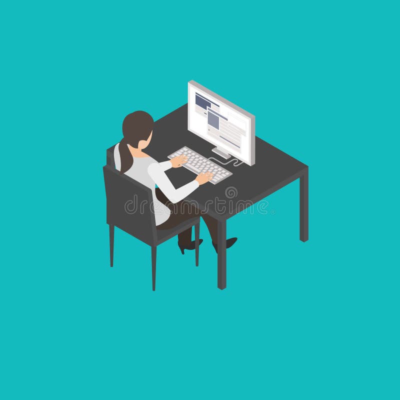 Mädchen seo Experte lizenzfreie abbildung Mädchen seo Experte lizenzfreie abbildung
