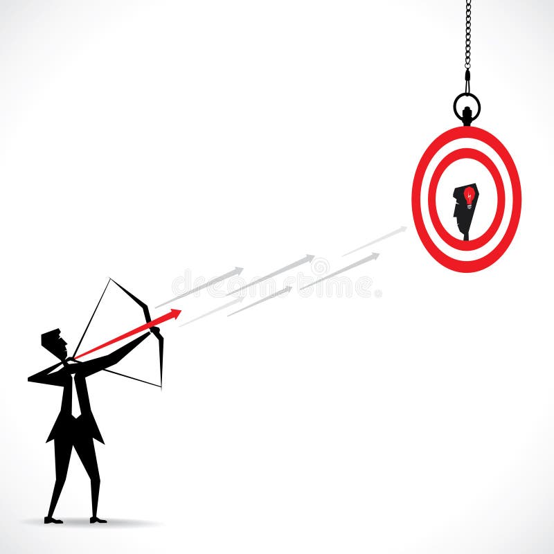 Mannfokus vektor abbildung