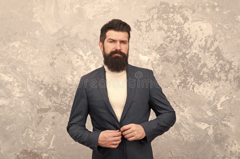 Männlich aussehende bärtige Geschäftsleute tragen formalen Anzug Menswear- und Modekonzept Mann des Stils und Status Guy brutal lizenzfreie stockbilder Männlich aussehende bärtige Geschäftsleute tragen formalen Anzug Menswear- und Modekonzept Mann des Stils und Status Guy brutal lizenzfreie stockbilder