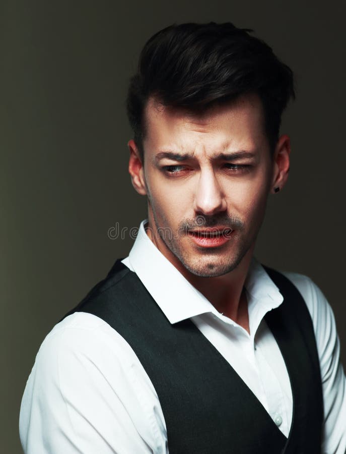 Männliche Ansicht lizenzfreies stockfoto Männliche Ansicht lizenzfreies stockfoto