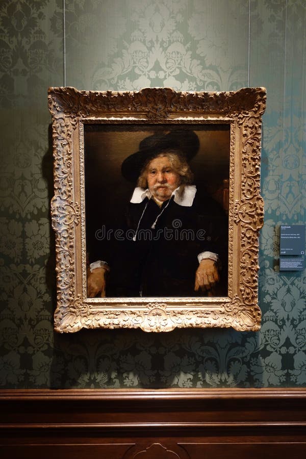 Målning av Rembrandt royaltyfria bilder Målning av Rembrandt royaltyfria bilder