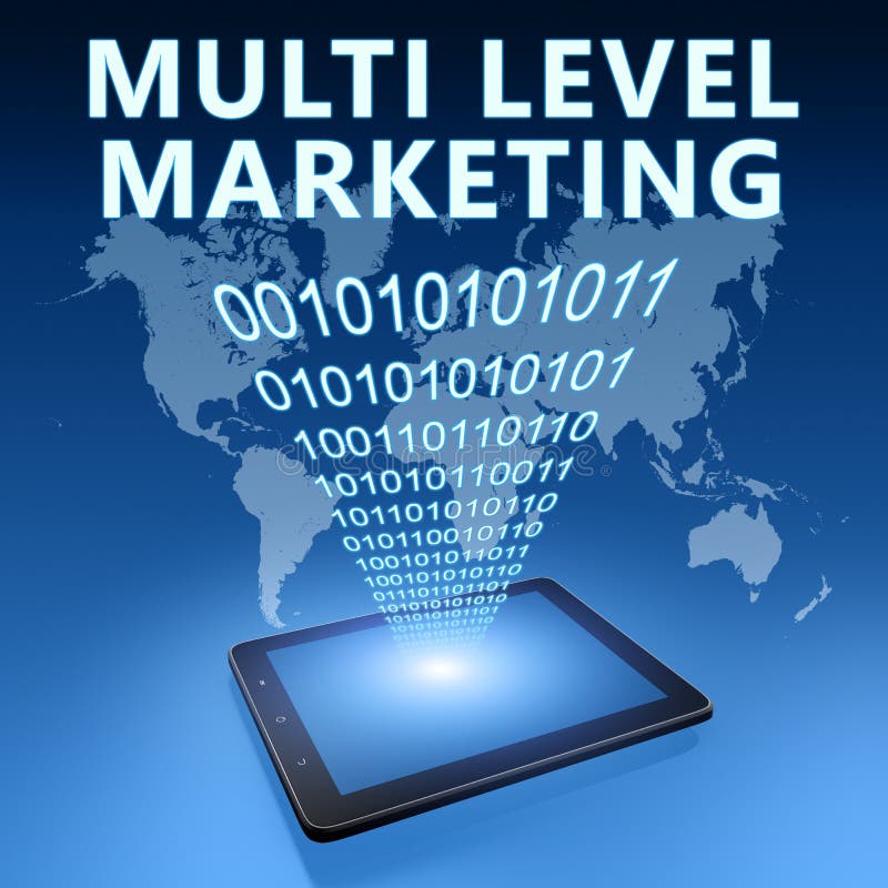 Multilevel Marketing stock illustrationer