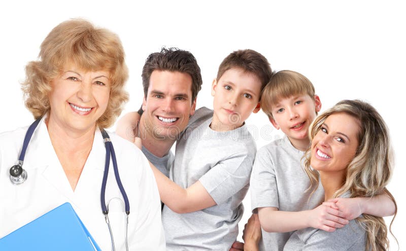 Médico de família imagens de stock