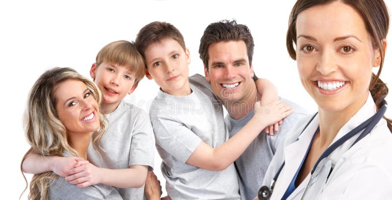 Médico de família fotos de stock royalty free