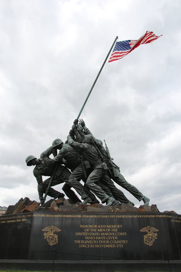 Mémorial d'Iwo Jima photo stock Mémorial d'Iwo Jima photo stock