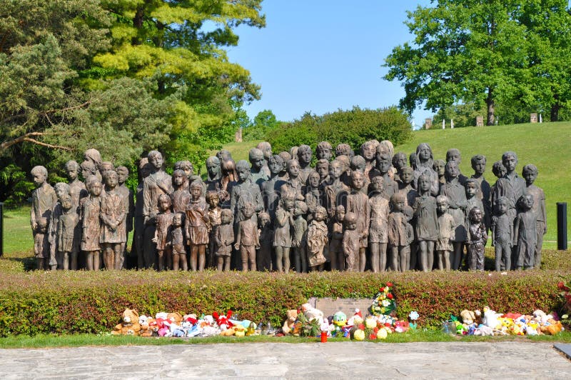 Mémorial de Lidice photo stock Mémorial de Lidice photo stock