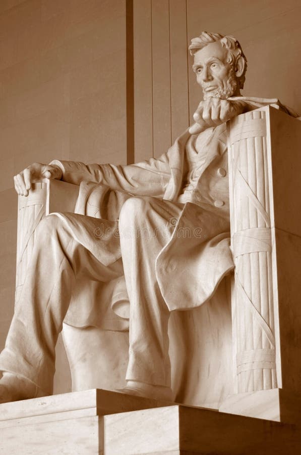 mémorial de Lincoln photo stock mémorial de Lincoln photo stock