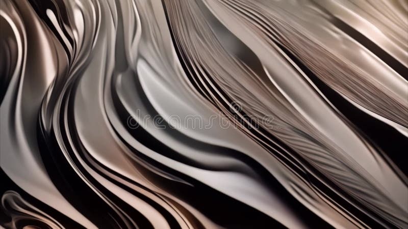 Métal liquide abstrait illustration stock