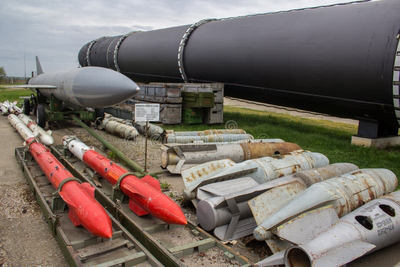 Army missile in the Ukrainian museum. Nuclear weapon. air bomb. Army missile in the Ukrainian museum. Nuclear weapon. air bomb